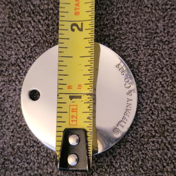 ❤️❤️Authentic Tiffany & Co Large Script Pendant & Chain - Picture 7 of 9